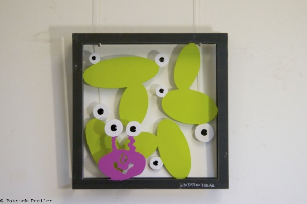 Patrick Preller Monster Window "Ellipsen" (Wandobjekt)