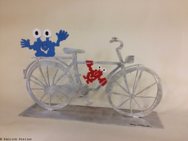 Patrick Preller Monsterfahrrad Aluminium