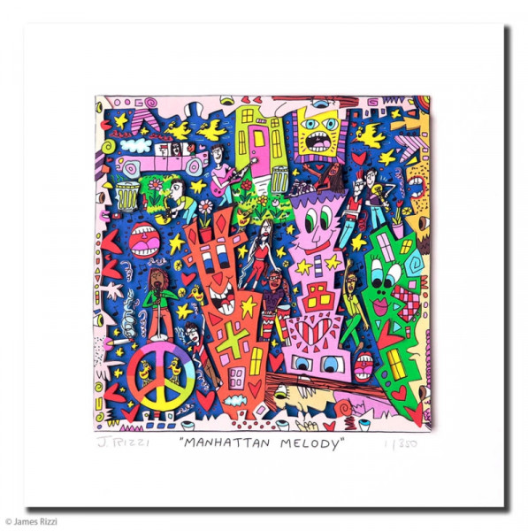 James Rizzi MANHATTAN MELODY