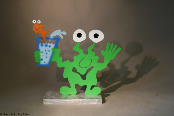 Patrick Preller Fisch im Wasserglas