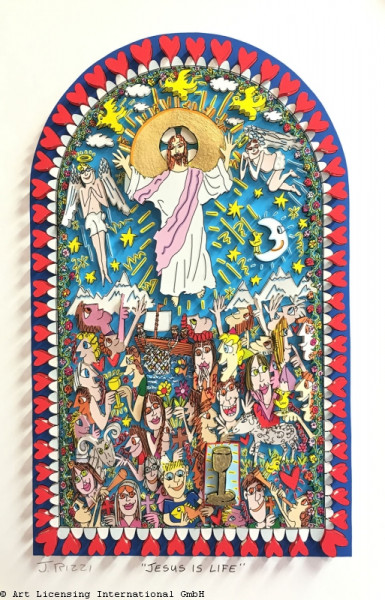 James Rizzi JESUS IS LIFE