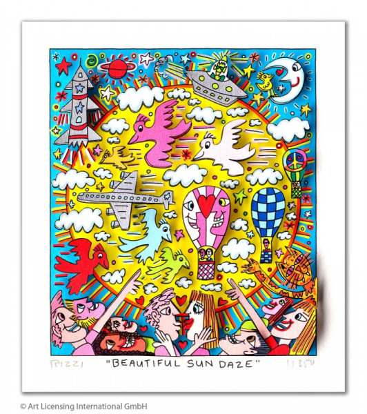 James Rizzi BEAUTIFUL SUN DAZE