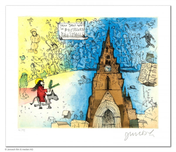 Janosch Herr Jesus war in Freiburg Breisgau