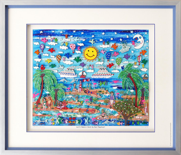 James Rizzi Let´s take a Trip to the Tropics