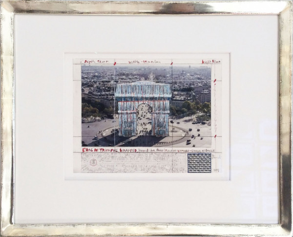 Christo & Jeanne-Claude L'Arc de Triomphe I, Wrapped, Paris 2021