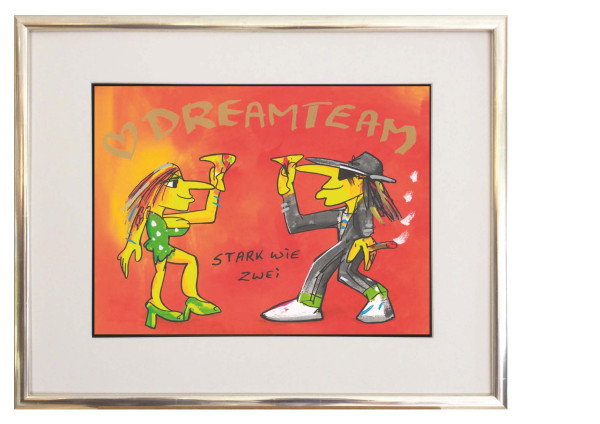 Udo Lindenberg Dreamteam-Stark wie Zwei (orange)