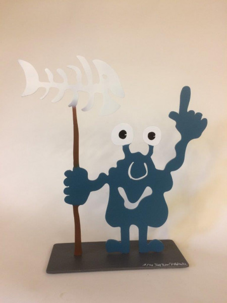 Patrick Preller monster Togo mit Fischskelett