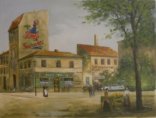 Hermann Muth Berlin, Alt-Moabit um 1927