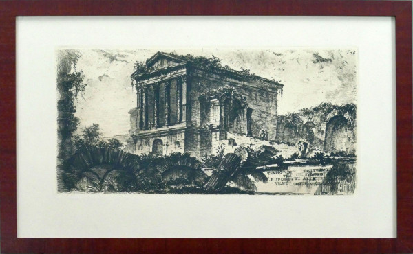 Giovanni Battista Piranesi Tempio di Clitumno ca.1748