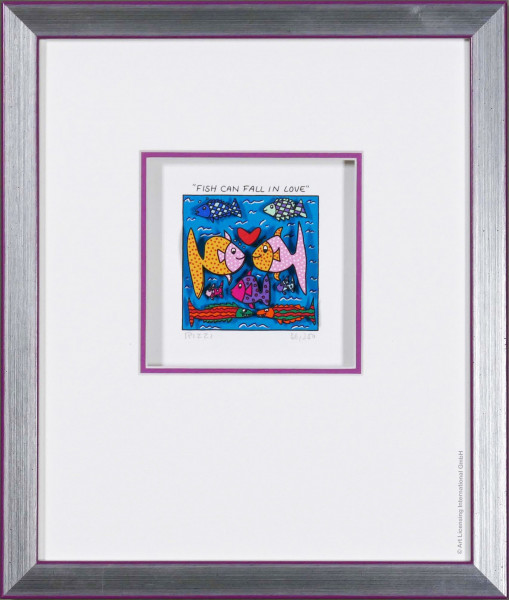 James Rizzi Fish can fall in Love
