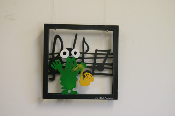 Patrick Preller Monster Windows "Musik" (Wandobjekt)