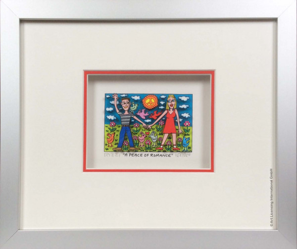 James Rizzi A Peace Of Romance (Alurahmen)