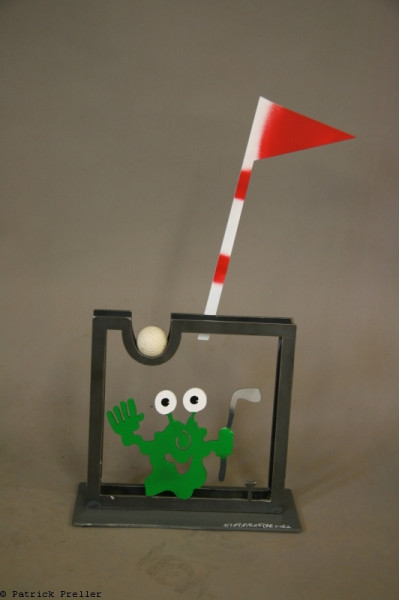 Patrick Preller Golfmonster Objekt
