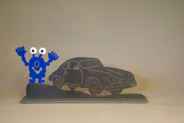 Patrick Preller Porsche 356 Cabrio mit Monster