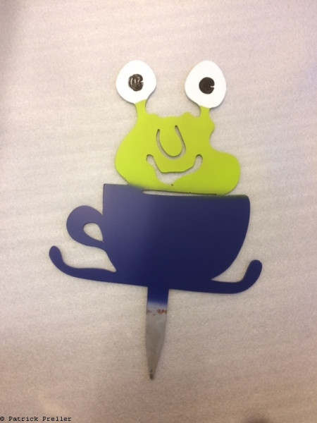 Patrick Preller Gartenstecker "Tasse"