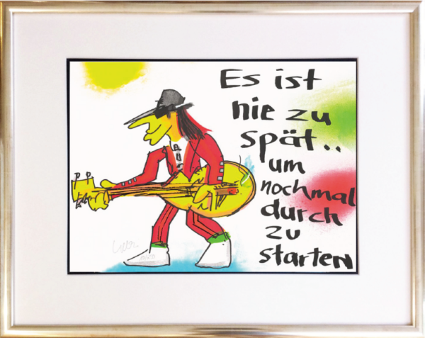 Udo Lindenberg Es ist nie zu spät, um nochmal durch zu starten (Edition 2022)