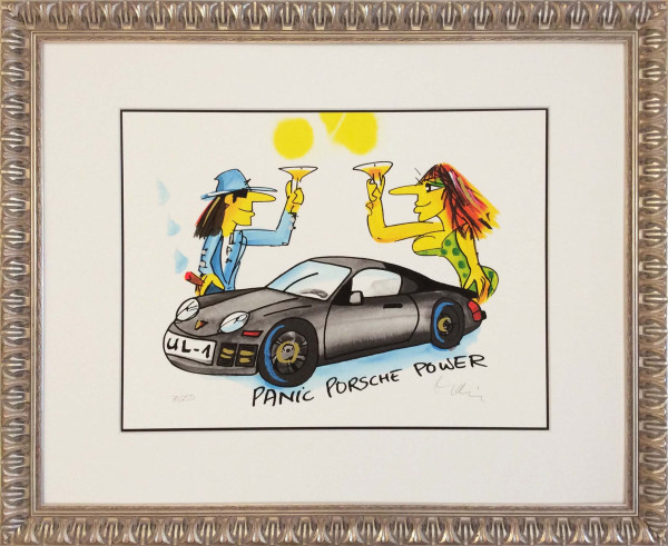 Udo Lindenberg Panic Porsche Power (grau)