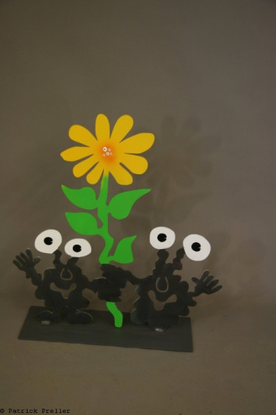 Patrick Preller Monsterpaar mit Blume
