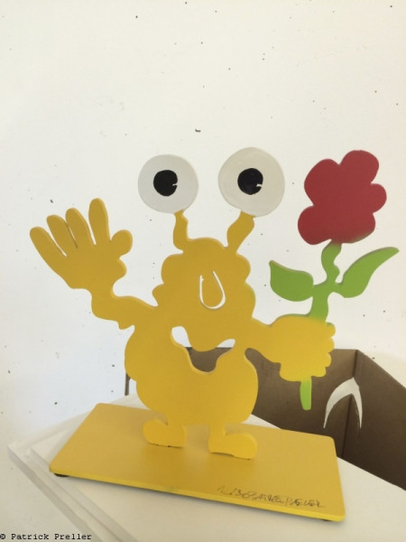 Patrick Preller Monsterkollege mit Blume
