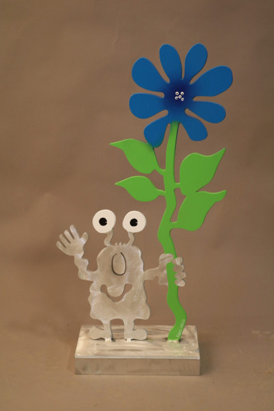 Patrick Preller Gartenmonster mit großer Blume