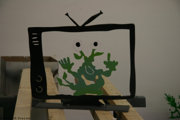 Patrick Preller Monster TV Monster mit Ohr