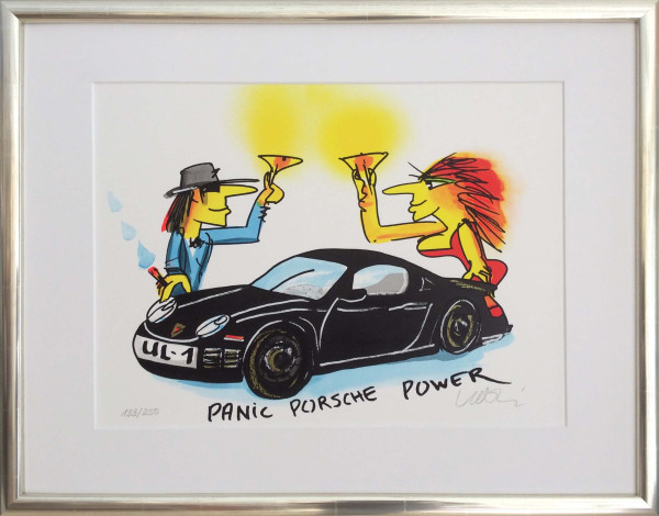Udo Lindenberg Panic Porsche Power (schwarz)