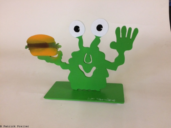 Patrick Preller Monsterkollege mit Burger