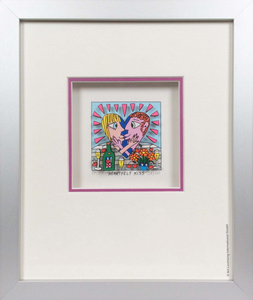 James Rizzi Heartfelt Kiss