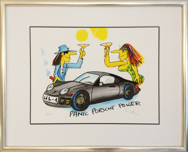Udo Lindenberg Panic Porsche Power (grau)