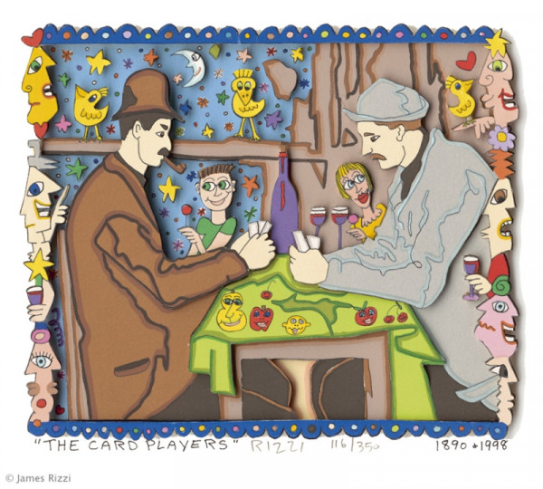 James Rizzi THE CARD PLAYERS