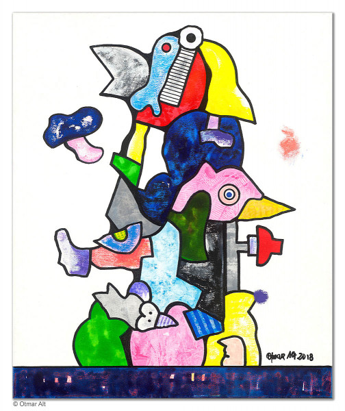 Otmar Alt FRÜHLINGSERWACHEN (1995)
