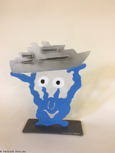 Patrick Preller Monster Togo mit Schiff